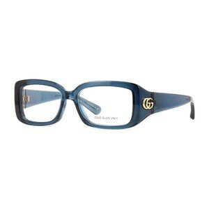NEW GUCCI EYEGLASSES BLUE WOMEN EYEWEAR GUCCI